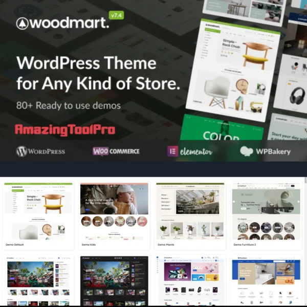 WoodMart v7.4.3 WordPress Theme